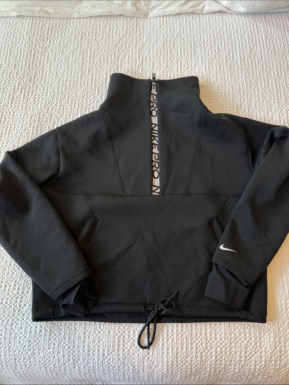 Nike Black Half-Zip Utility Pullover Jacket